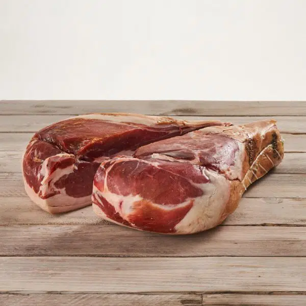 Prosciutto di Parma DOP 24 mesi, disossato diviso a metà - peso 7,5 kg (+/- 300 gr), sottovuoto
